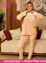 بيجامة شتوي حريمي قطيفة
