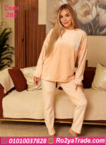 بيجامة شتوي حريمي قطيفة