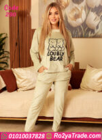بيجامة شتوي حريمي قطيفة