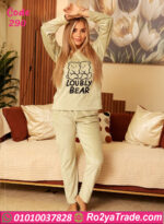 بيجامة شتوي حريمي قطيفة