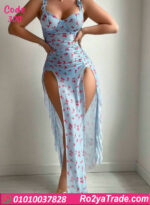 لانجري طويل مشجر حريمي