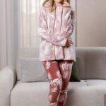 بيجامة فرو شتوي توبي