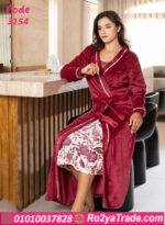 كاش مايوه شتوي قطيفة طويل