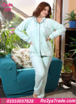 بيجامة حريمي شتوي 3 قطع