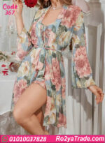 لانجري قصير شيفون حريمي