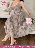 دريس صيفي طويل شيفون حريمي