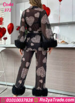 بيجامة صيفي شيفون حريمي