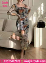 دريس صيفي طويل مشجر حريمي