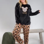 بيجامة شتوي حريمي بيج سايز ميكي