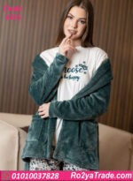 بيجامة حريمي شتوي مع روب