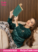 بيجامة حريمي شتوي قطعتين