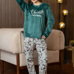 بيجامة حريمي شتوي قطعتين