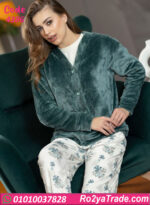 بيجامة حريمي شتوي مع كارديجان