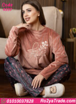 بيجامة حريمي شتوي قطعتين