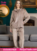 بيجامة حريمي شتوي قطعتين