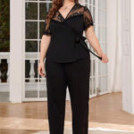 ترنج صيفي دانتيل بيج سايز