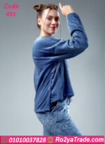 بيجامة شتوي حريمي وان سايز