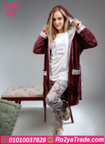 بيجامة شتوي حريمي وان سايز