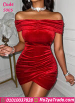 لانجري قطيفة أوف شولدر حريمي