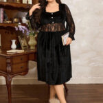 كاش مايوه مخمل بيج سايز