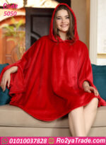 بونشو حريمي شتوي قطيفة واسع ومريح