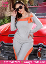 بيجامة شتوي حريمي أوف شولدر