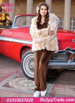 ترنج حريمي شتوي بالفرو والهودي