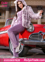 ترنج حريمي شتوي بالفرو والهودي