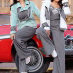 ترنج حريمي شتوي بالجاكيت والفرو