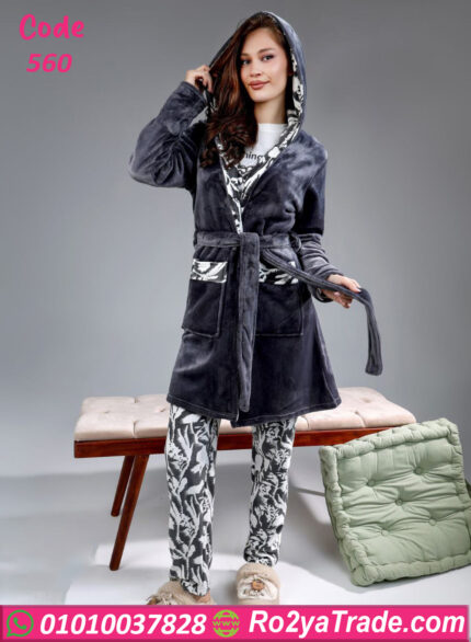 بيجامة حريمي وان سايز صيفي