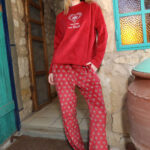 بيجامة حريمي وان سايز شتوى