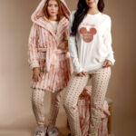 طقم شتوي فرو نسائي