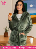 بيجامة حريمي شتوي 3 قطع