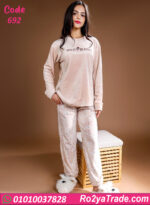 بيجامة حريمي شتوي قطعتين