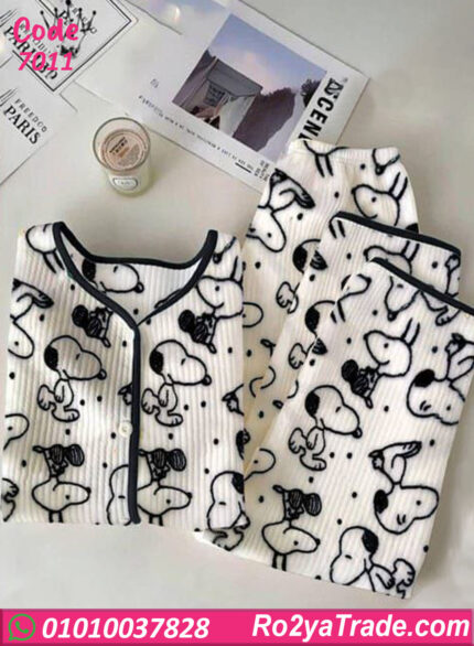 بيجامة حريمي شتوي بيج سايز