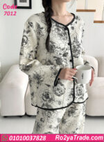 ⁦بيجامة حريمي شتوي – كود 7012⁩ - الصورة ⁦3⁩