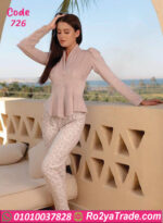 بيجامة شتوي حريمي قطيفة