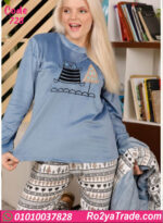 بيجامة شتوي حريمي وان سايز