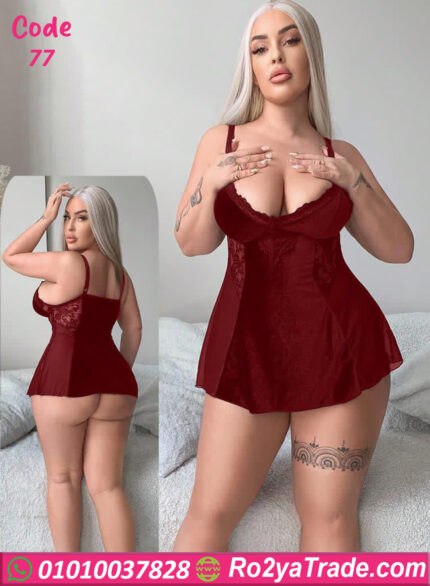 قميص لانجري قصير