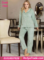 بيجامة شتوي قميص حريمي