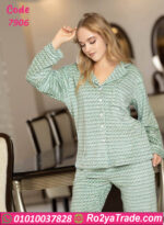 بيجامة شتوي قميص حريمي