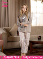 بيجامة سنوبي شتوي حريمي