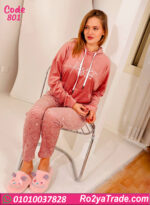 بيجامة شتوي حريمي قطيفة