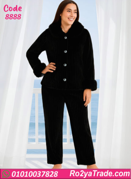 بيجامة شتوي حريمي فرو