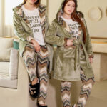 ترنج شتوي 3 قطع قطيفة