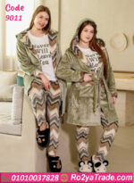 ترنج شتوي 3 قطع قطيفة