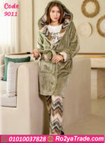 ترنج شتوي 3 قطع قطيفة