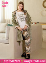 ترنج شتوي 3 قطع قطيفة