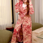 ترنج شتوي قطيفة طويل