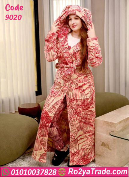 ترنج شتوي قطيفة طويل